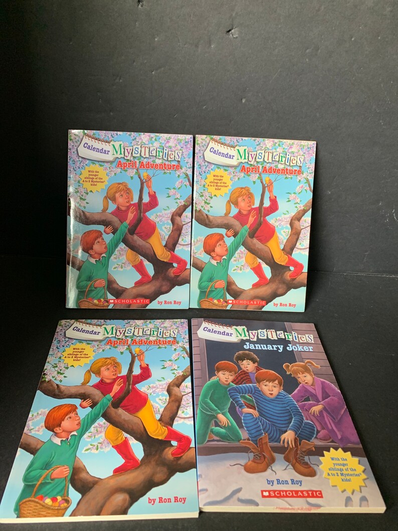 Calendar Mysteries by Ron Roy Choose Your Title Etsy