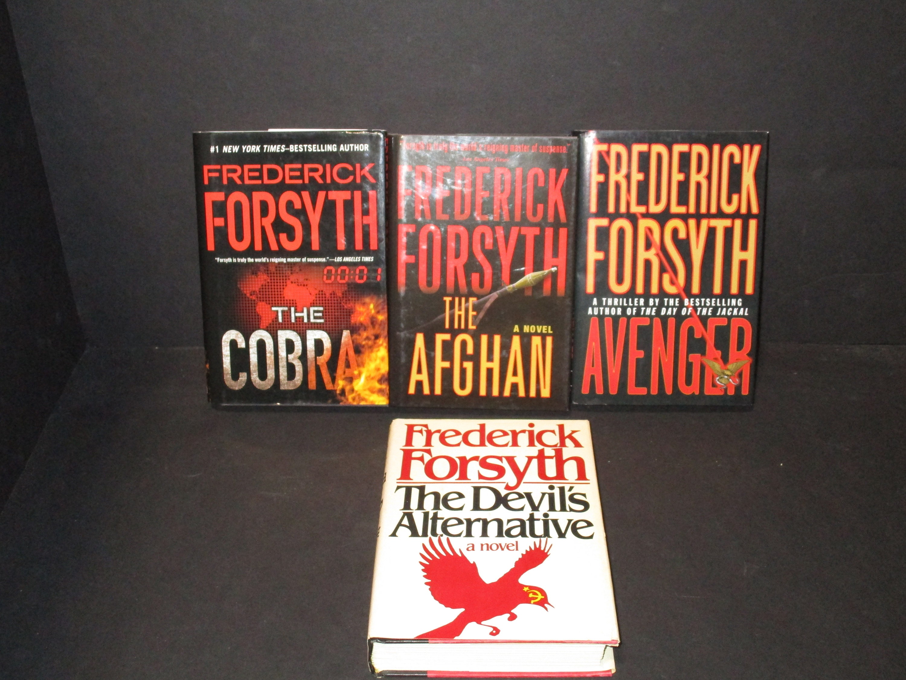 Frederick Forsyth Novels book Club Editions Choose Your Etsy UK