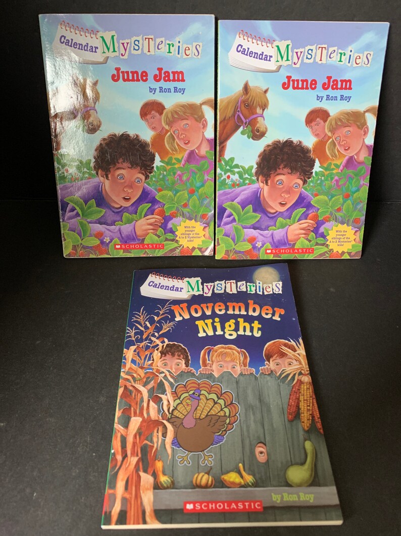 Calendar Mysteries by Ron Roy Choose Your Title Etsy