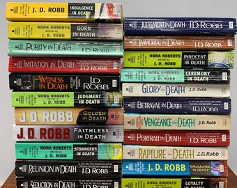 J. D. Robb Death Series Paperbacks All Seriously Worn Your - Etsy