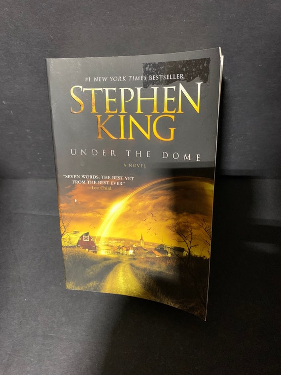 Under the Dome Book by Stephen King Paperback Etsy