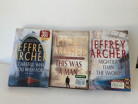 Jeffrey Archer Hardcover Book Choose Your Own Title - Etsy