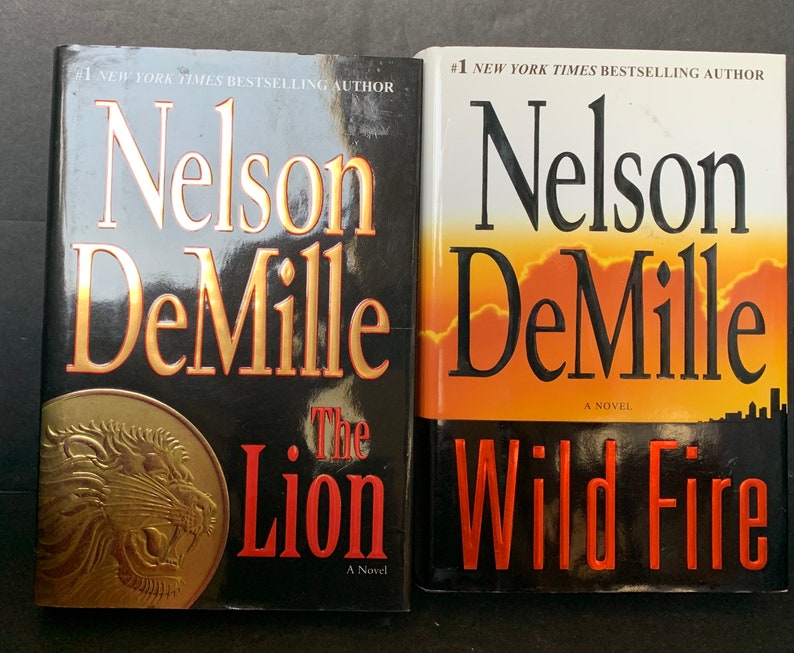 Nelson Demille Hardcover Books Choose Your Title Etsy