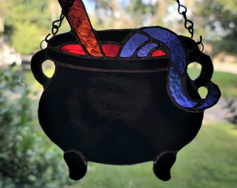 Calamari Cauldron | Magic Witch's Potion | Halloween Suncatcher