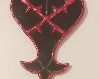 Heartless | Kingdom Hearts | Stained Glass Suncatcher