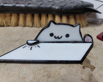 Bongo Cat | Cute Kitty Meme | Desk Ornament