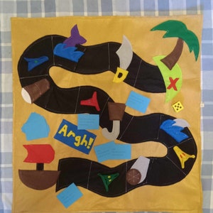 Argh! Pirate Board Game -Jumbo Sized 36&quot;x36&quot;