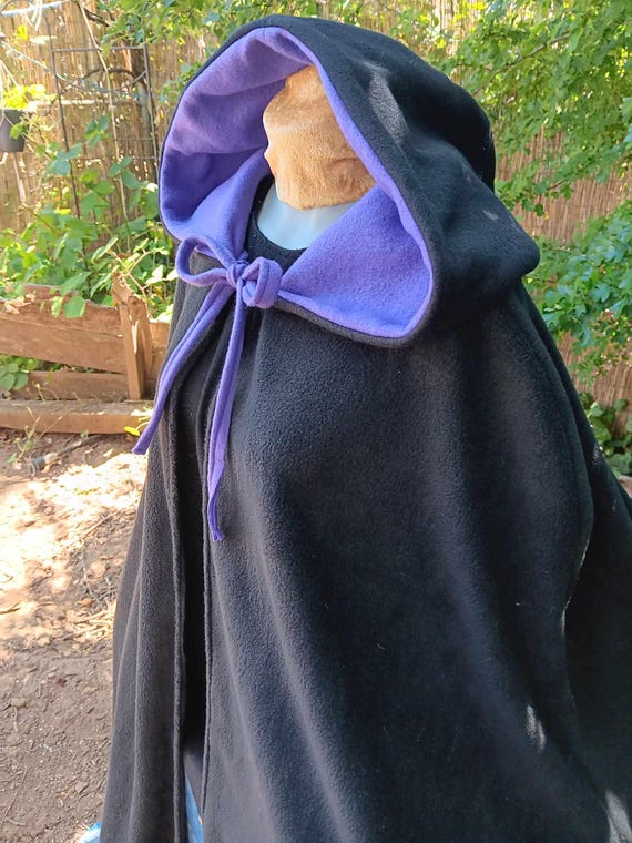 Cozy Fleece Cloak with lined hood Adult Size