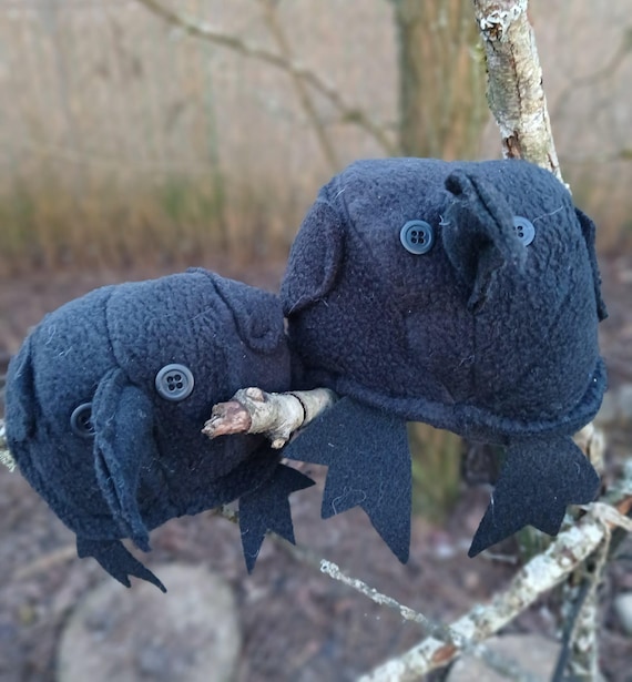 Raven and Crow Stuffies