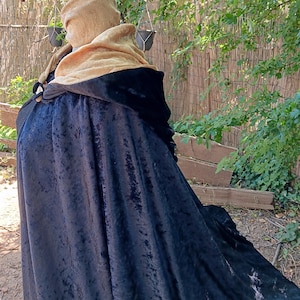 Premium Velvet Cloak ~ Lined Hood