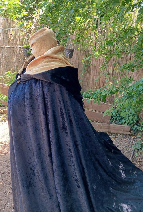 Premium Velvet Cloak ~ Lined Hood