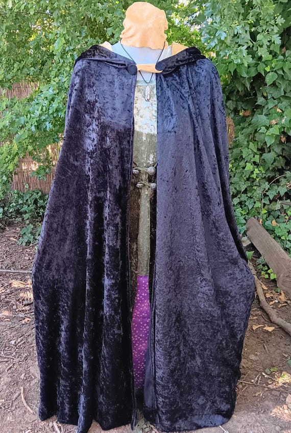 Premium Velvet Cloak ~ Lined Hood