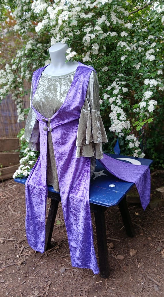 Fantasy Vest Velvet~Long