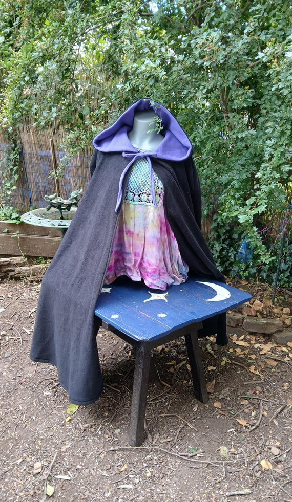 Cloak - Cozy Fleece Cloak with Lined Hood