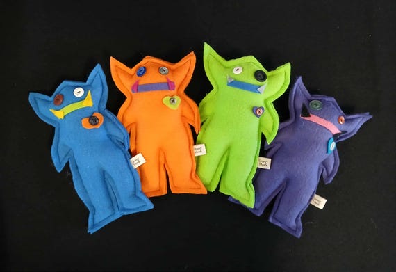 Monster Stuffies ~ Mama's Monsters