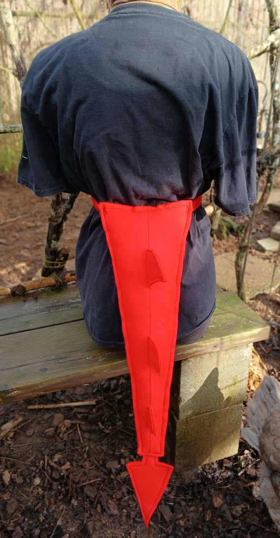Dragon Tail Whimsical Wearables ~ Tie On