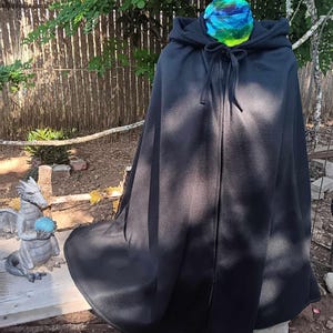 Cozy Kid&#39;s Fleece Cloak with lined hood ~ Kid&#39;s Size