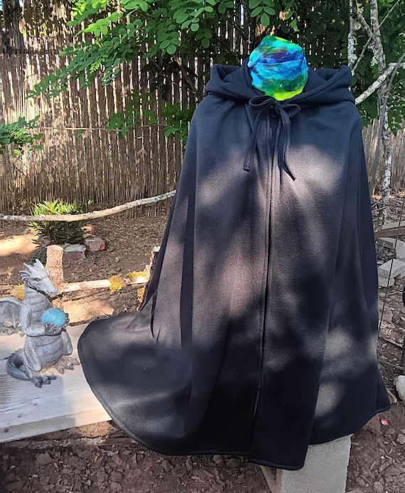 Cozy Kid's Fleece Cloak with lined hood ~ Kid's Size