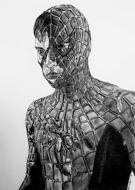 4000 Spiderman Coloring Pages Tobey Maguire  Latest Free