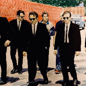 Reservoir Dogs original painting limited edition signed numbered Gicleé art prints