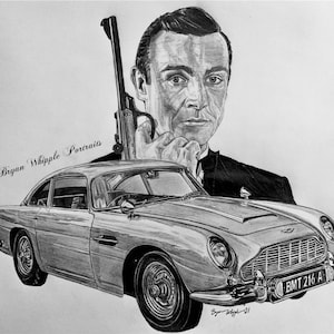 James Bond Sean Connery 007 Aston Martin DB5