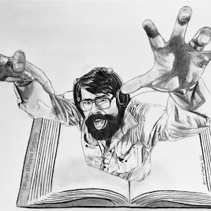 Stephen King Horror Book Gicleé art print
