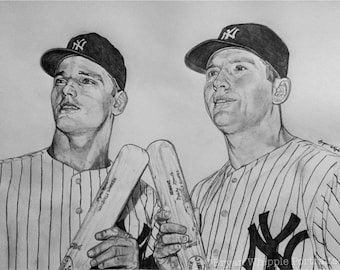 ロジャー・マリス ミッキー・マントル ニューヨーク・ヤンキース 野球