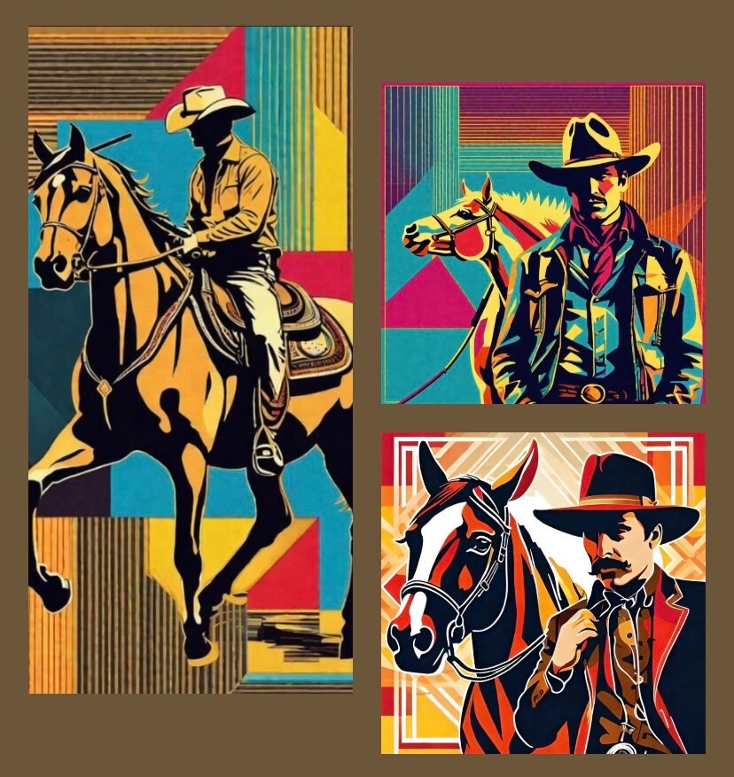 COWBOY&IMAGES(絵画・洋書) W.H. FORD - 