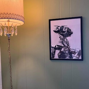 Johnny 5 Short Circuit 1988 original sketch Gicleé art prints image 3