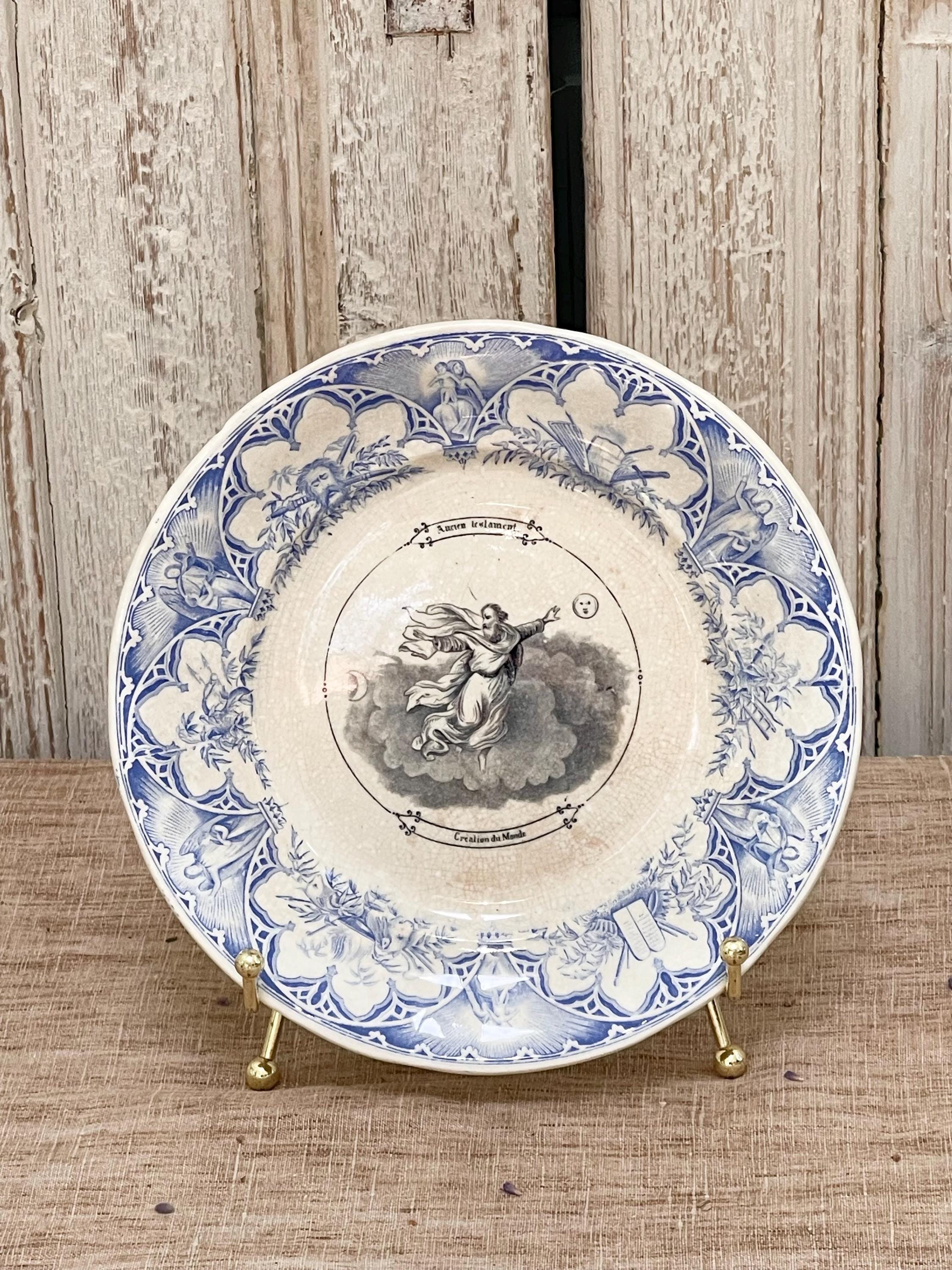 Sarreguemines Plate - Etsy