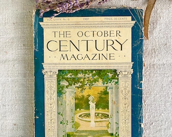 Rivista vittoriana del 1907 "The Century Magazine"
