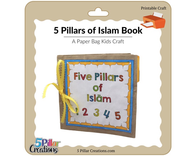 5 Pillars of Islam Bag Book Craft