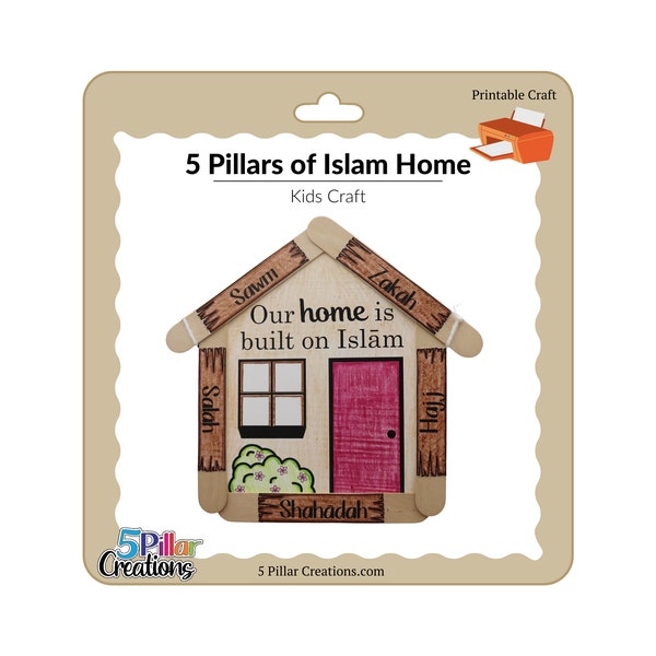 5 Pillars of Islām Kids Craft (Printable)