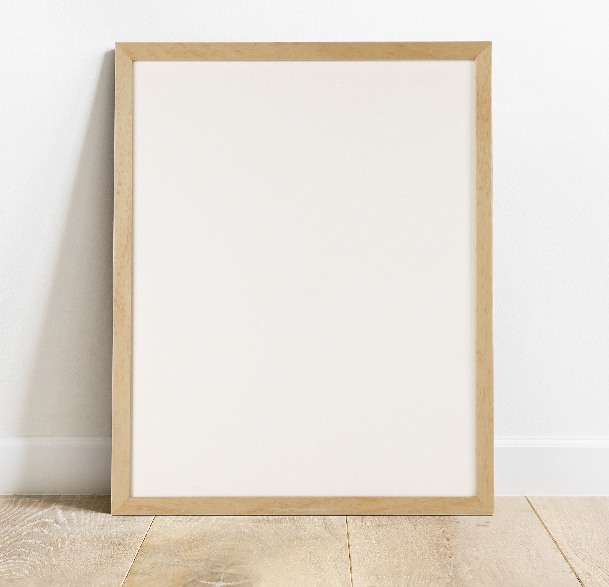 Wood Photo Frame Mockup Rustic Frame Mockup Wall Art Etsy