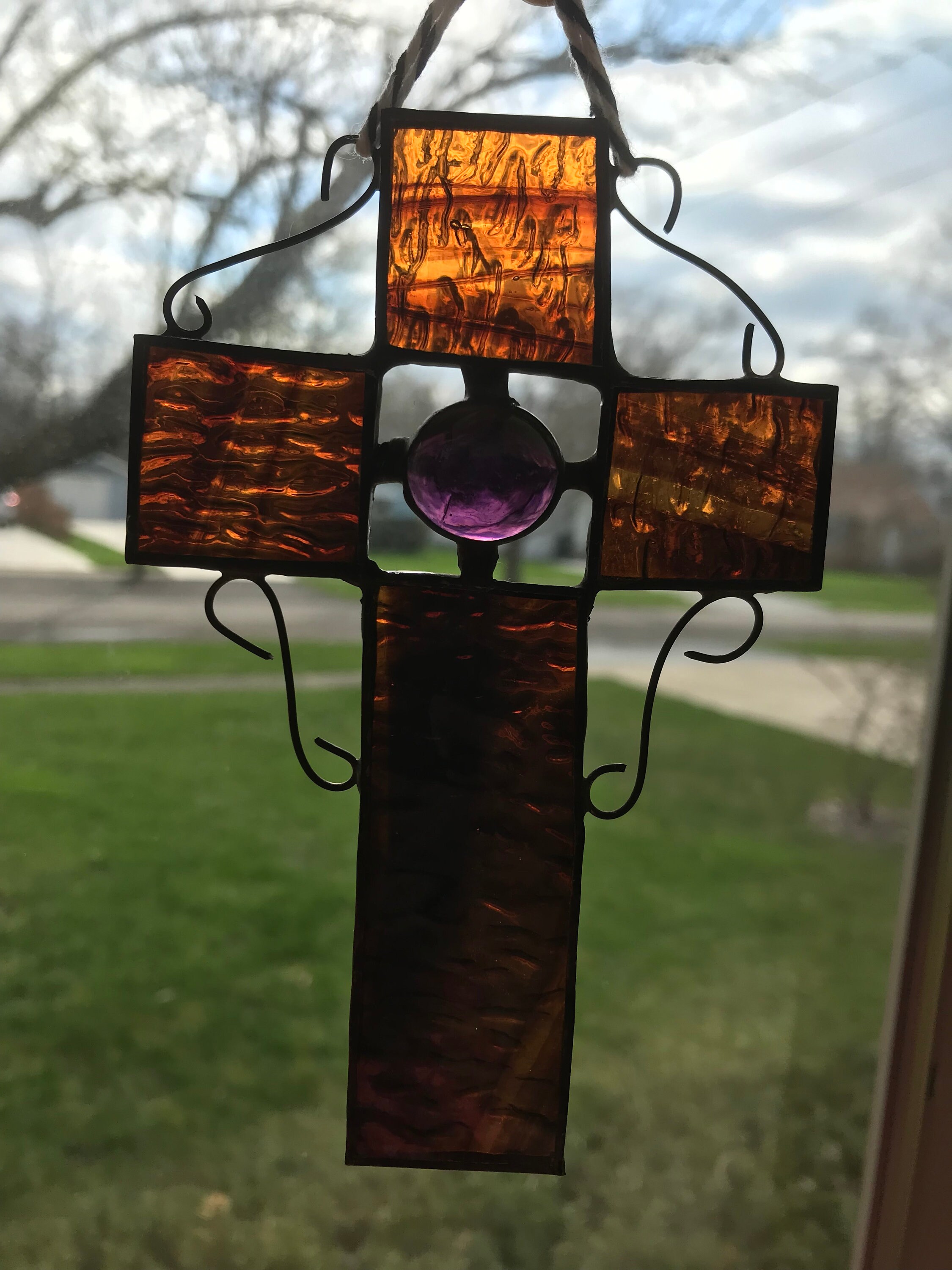 Stained Glass Crosses Etsy