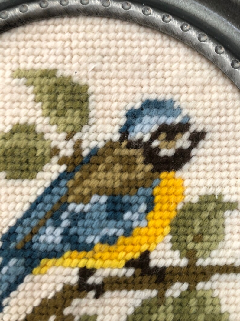 Needle Point Bird Picture