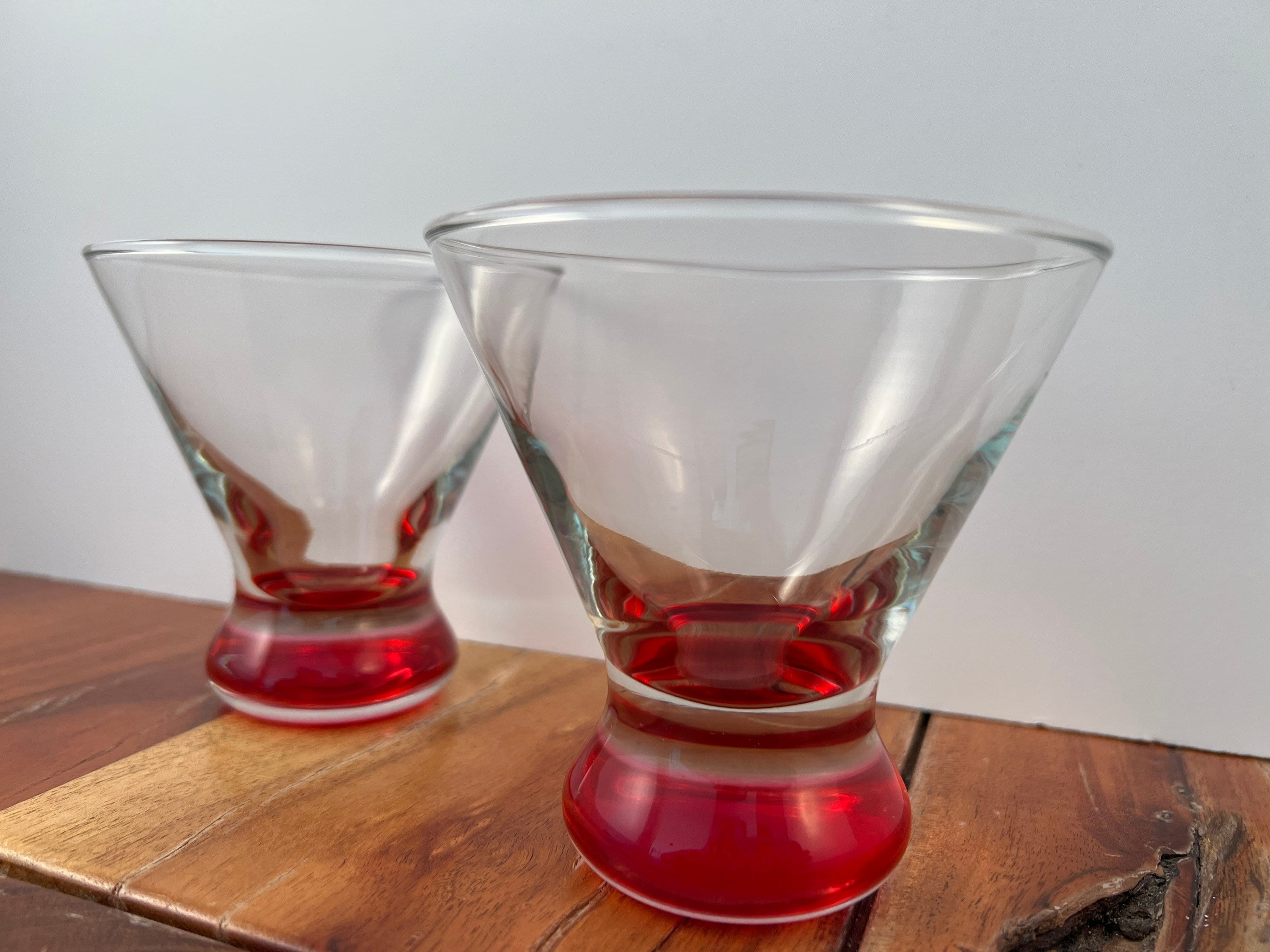 Vintage Stemless Martini glasses – Venn + Maker