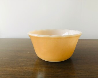 Vintage Blue Band Bowl USA 424 #4