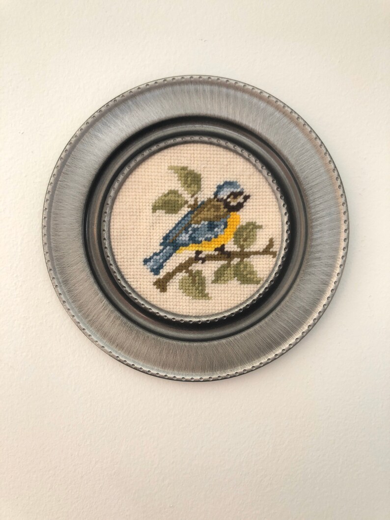 Needle Point Bird Picture