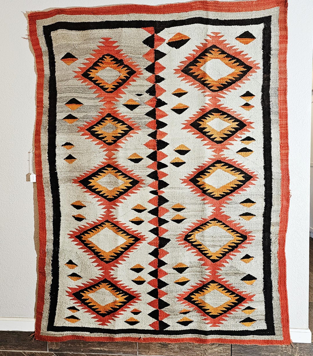 Authentic Vintage Navajo Rug Dazzler Pound Rug 63