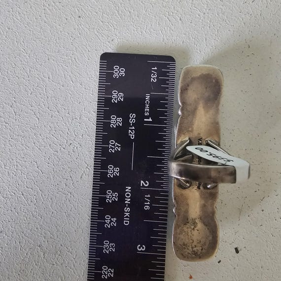 Dramatic Bisbee Statement Ring 4 Large Stones Nat… - image 6