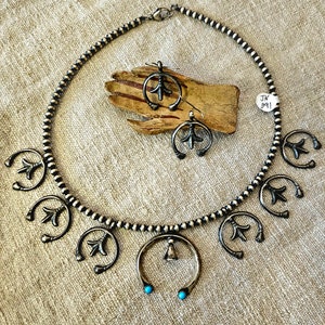 Child squash blossom best sale necklace