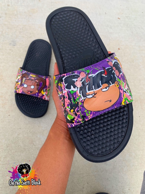 rugrats nike slides