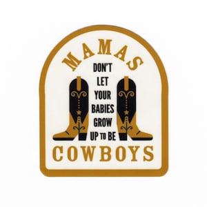 Mamme, non lasciate che i vostri bambini diventino adesivi da cowboy