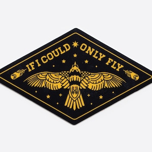 If I Could Only Fly Sticker