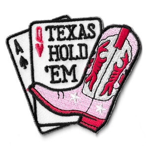 Écusson Beyoncé Texas Hold'Em country western