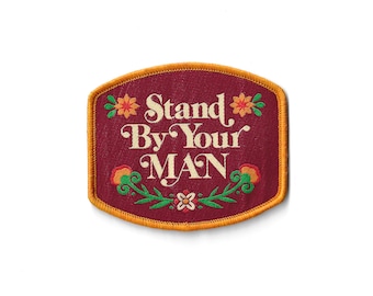 Naszywka do prasowania Stand By Your Man – Tammy Wynette