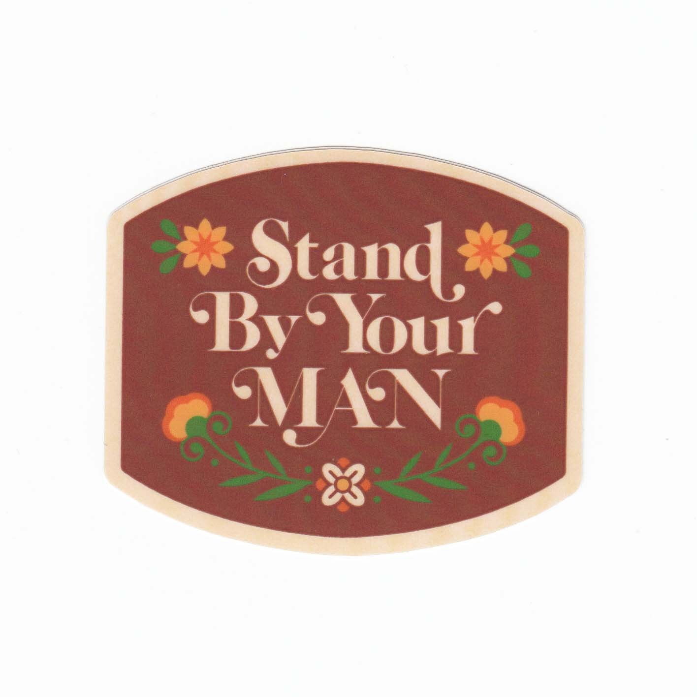 Stand by Your Man Sticker Etsy
