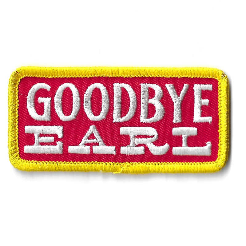Goodbye Iron on Patch - Etsy