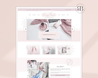 Penelope • Responsive Blogger template, fashion premium Blogger theme, modern slider lifestyle blog design, premade feminine Blogspot layout